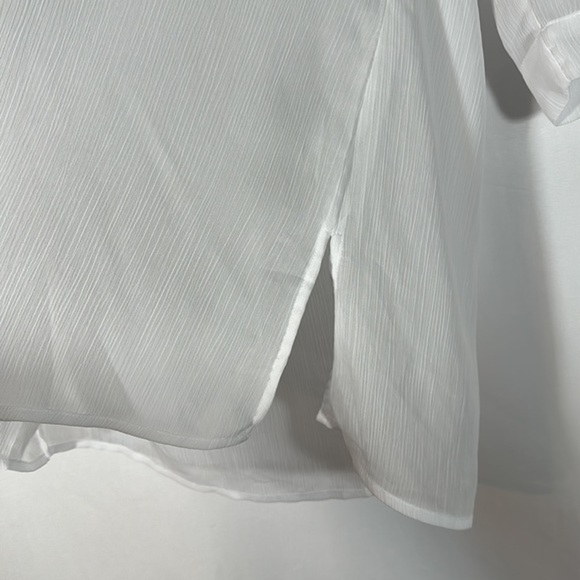 Tommy Bahama White Sheer Beach/Swim Cover-Up - Picture 8 of 12